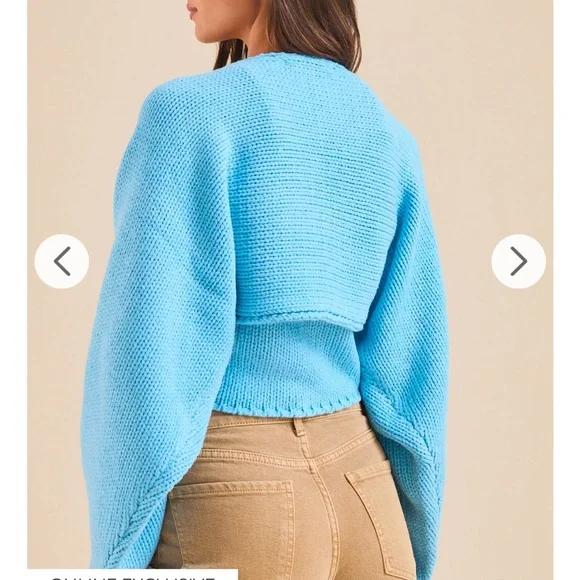 NWT Altrd State Piper Sweater Set Ice Blue L - Picture 6 of 7